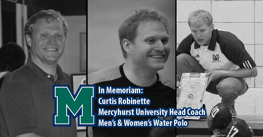 The Collegiate Water Polo Association & Mid-Atlantic Water Polo Conference Mourn the Passing of Mercyhurst University Head Men’s & Women’s Water Polo Coach Curtis Robinette