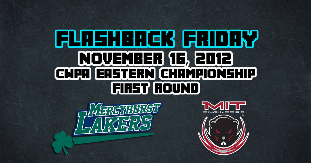 Flashback Friday: Mercyhurst University vs. Massachusetts Institute of Technology (2012 CWPA Championship First Round – November 16, 2012)