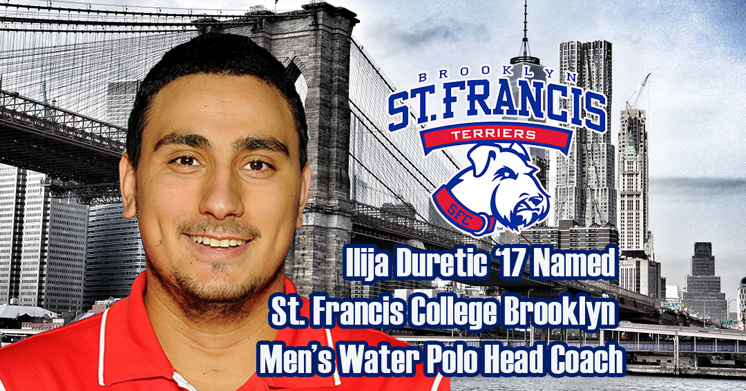 Ilija Duretic ‘17 Named St. Francis College Brooklyn Men’s Water Polo Head Coach