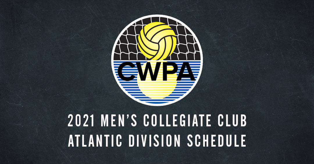 Collegiate Water Polo Association Releases 2021 Men’s Collegiate Club Atlantic Division Schedule