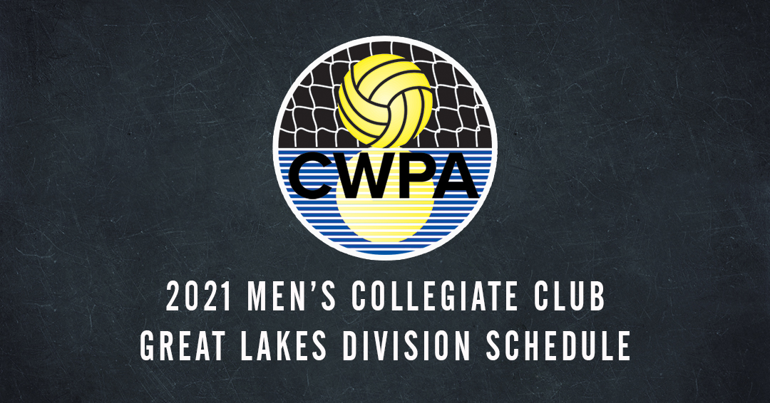 Collegiate Water Polo Association Releases 2021 Men’s Collegiate Club Great Lakes Division Schedule