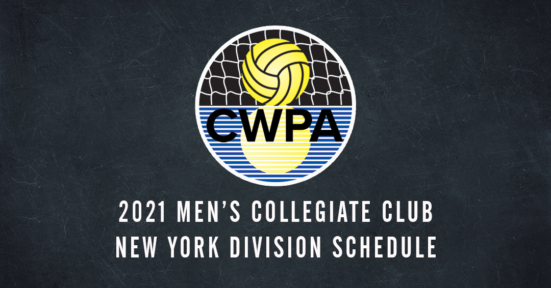 Collegiate Water Polo Association Releases 2021 Men’s Collegiate Club New York Division Schedule
