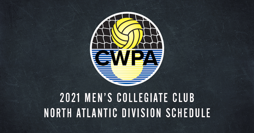 Collegiate Water Polo Association Releases 2021 Men’s Collegiate Club North Atlantic Division Schedule