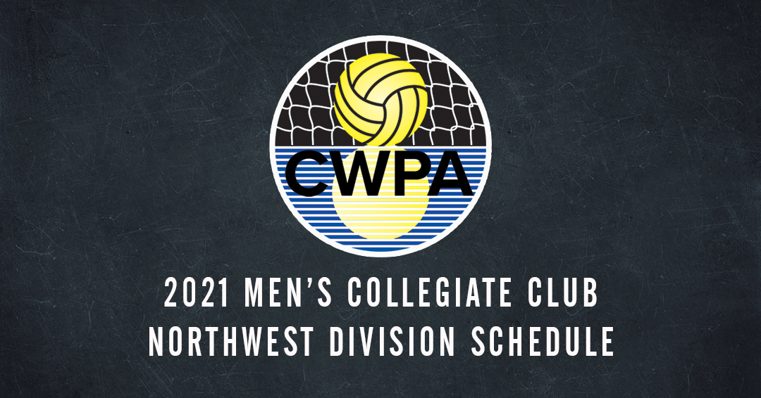 Collegiate Water Polo Association Releases 2021 Men’s Collegiate Club Northwest Division Schedule