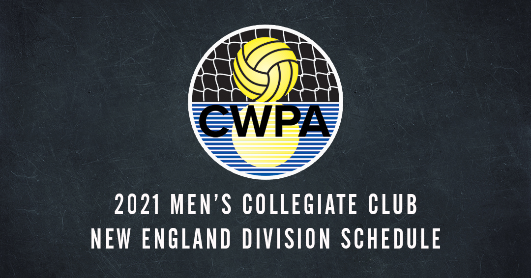 Collegiate Water Polo Association Releases 2021 Men’s Collegiate Club New England Division Schedule