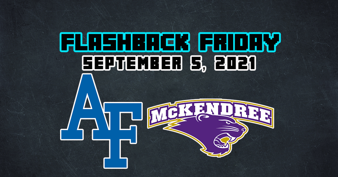 Flashback Friday: United States Air Force Academy vs. McKendree University (September 5, 2021)
