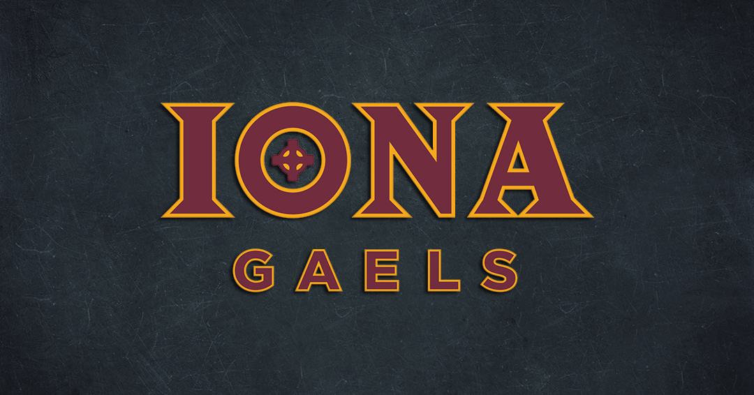Iona College to Stream Home Game Versus Connecticut College on September 17