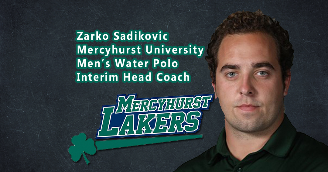 Zarko Sadikovic & Anna Batcheller Named Mercyhurst University Interim Men’s & Women’s Water Polo Head Coaches