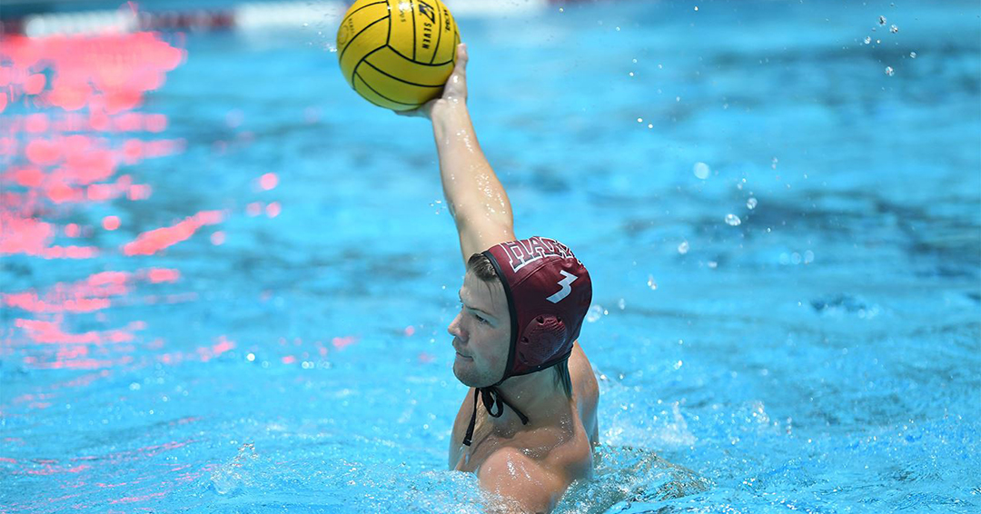 Harvard University’s Owen Hale Receives October 18 Northeast Water Polo Conference Rookie of the Week Status