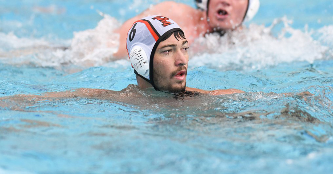 Princeton University’s George Caras Collects October 25 Northeast Water Polo Conference Rookie of the Week Laurel