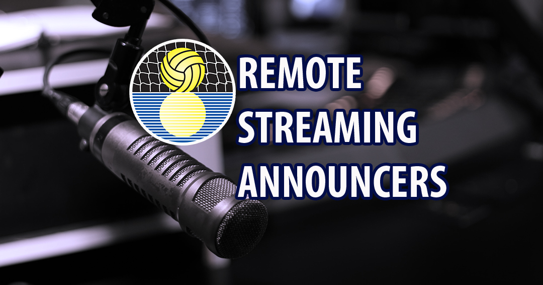 Collegiate Water Polo Association Multimedia Seeks Announcers/Producers for Remote Streams
