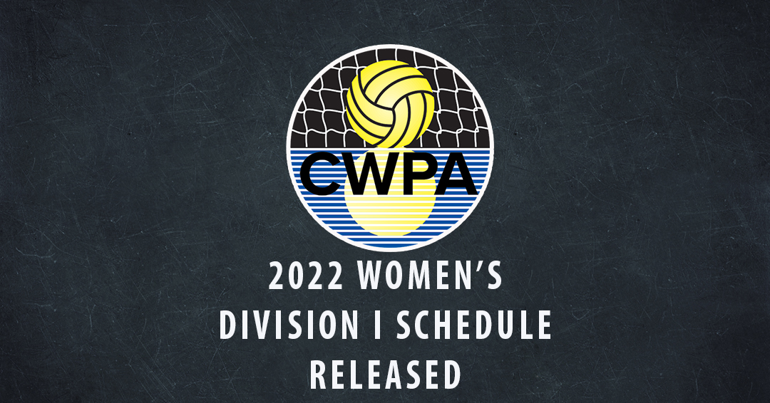 Collegiate Water Polo Association Releases 2022 Women's Division I