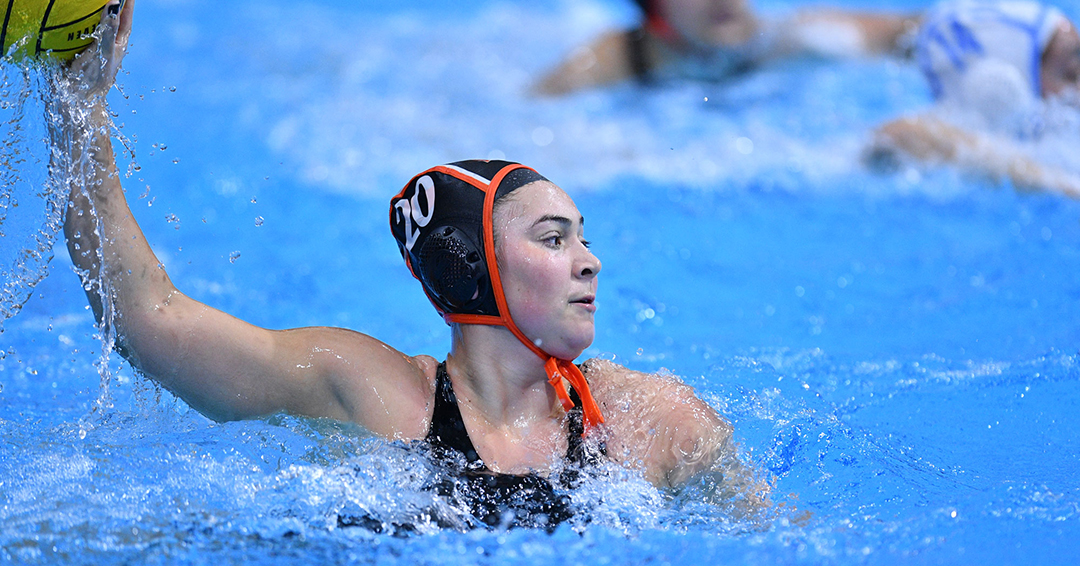 Princeton University’s Kayla Yelensky Collects Decoration as February 14 Collegiate Water Polo Association Division I Rookie of the Week