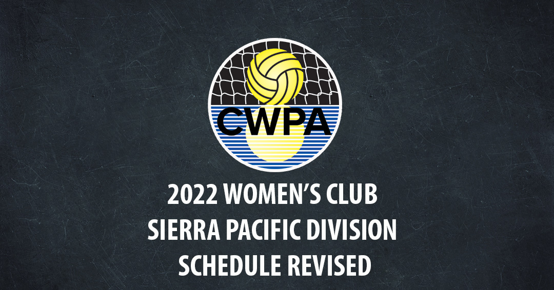 Collegiate Water Polo Association Releases Updated Women’s Collegiate Club Sierra Pacific Division Schedule for February 26 at the University of California-Davis