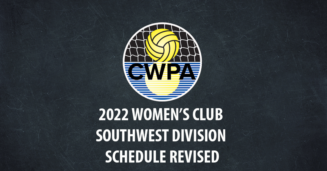 Collegiate Water Polo Association Releases Updated Women’s Collegiate Club Southwest Division Schedule for February 26-27