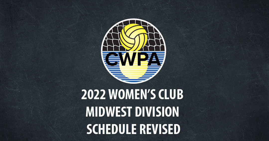 Collegiate Water Polo Association Releases Updated 2022 Women’s Collegiate Club Midwest Division Schedule