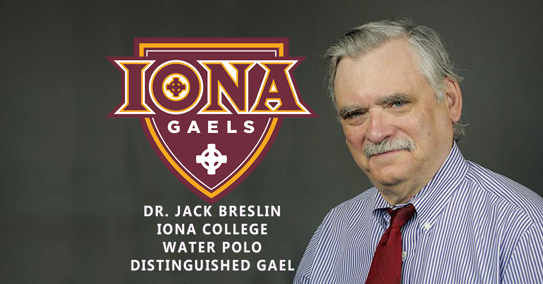 Interview with 2022 Iona College Water Polo Most Distinguished Gael/Faculty Moderator Dr. Jack Breslin