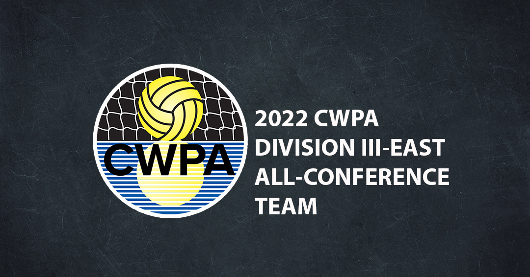 Collegiate Water Polo Association Releases 2022 Division III-East All-Conference Team; Sell, Persch & Tristan Collect Most Valuable Player, Rookie & Coach of the Year Awards