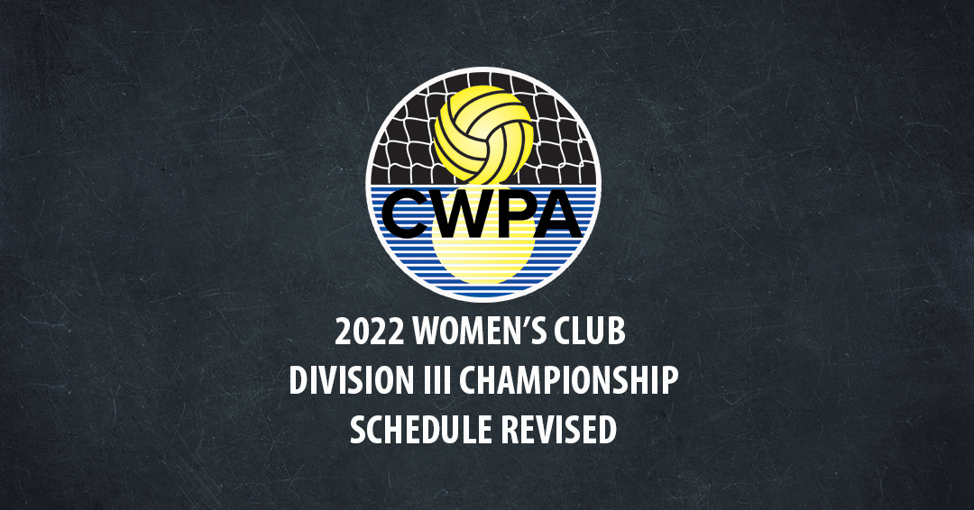 2022 Women’s Division III National Collegiate Club Championship Changes to Six-Team Format