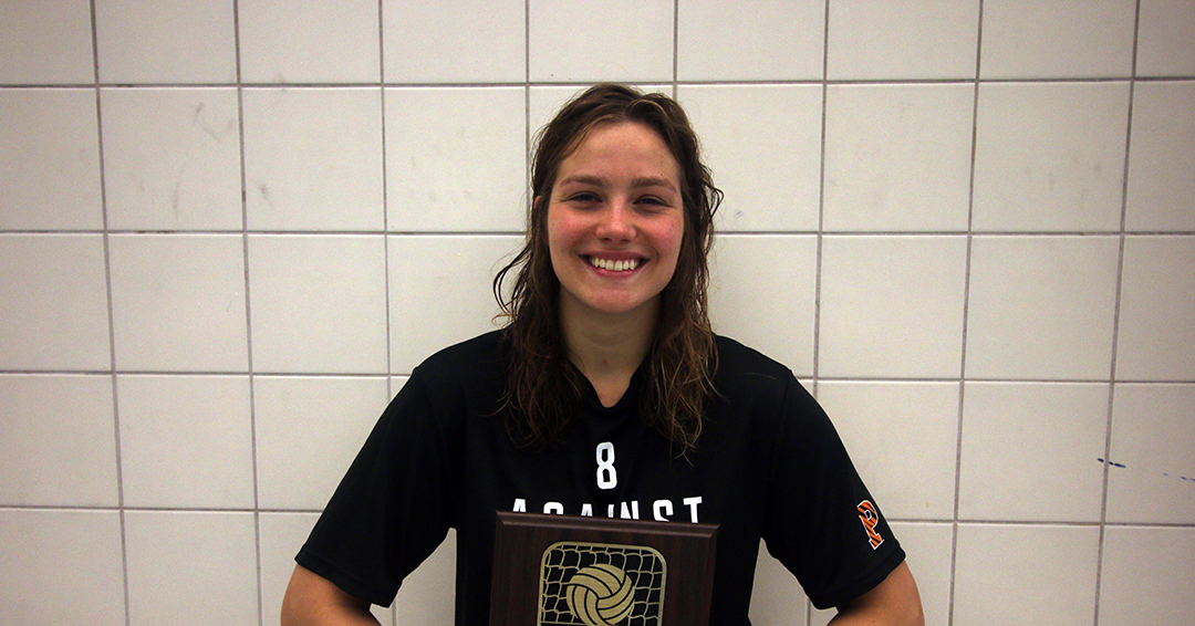 Princeton University’s Jovana Sekulic Earns April 25 Collegiate Water Polo Association Division I Rookie of the Week Laurel