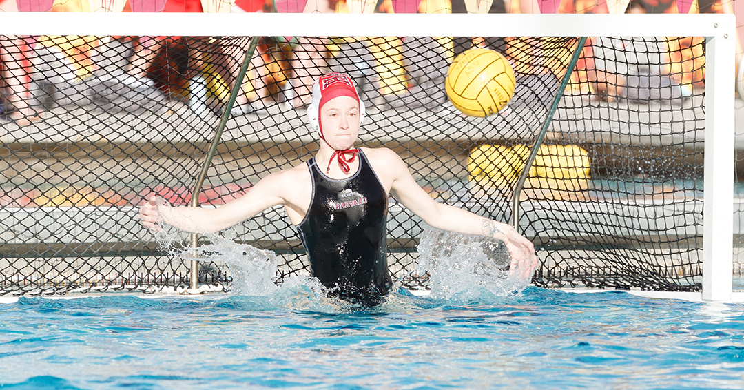 Harvard University’s Zoe Banks Repeats as April 11 Collegiate Water Polo Association Division I Defensive Player of the Week