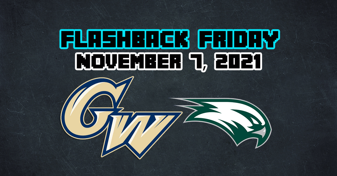 Flashback Friday: George Washington University vs. Wagner College (November 7, 2021)