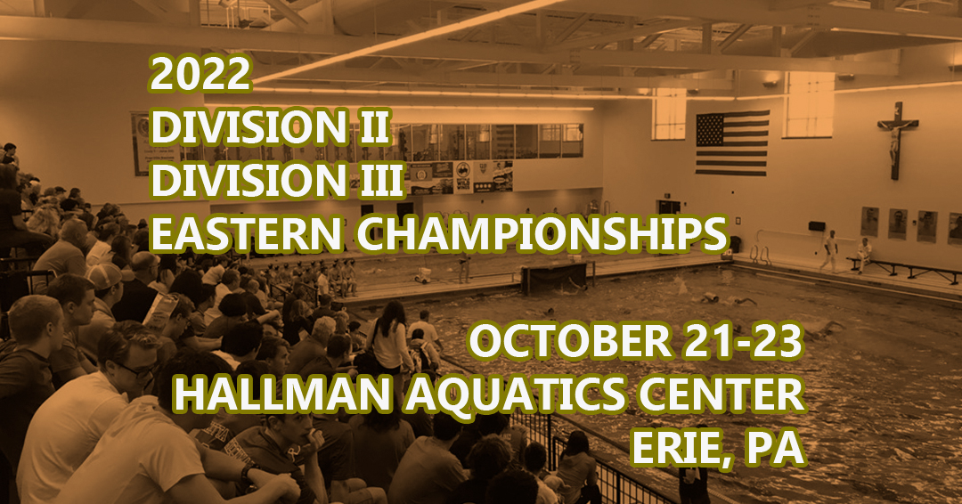 2022 Division II & Division III Eastern Championships Slated for