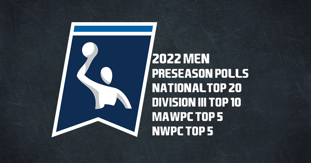 2022 Men’s Varsity Preseason Polls Released; Defending National Champions the University of California & Pomona-Pitzer Colleges Favored to Repeat in 2022