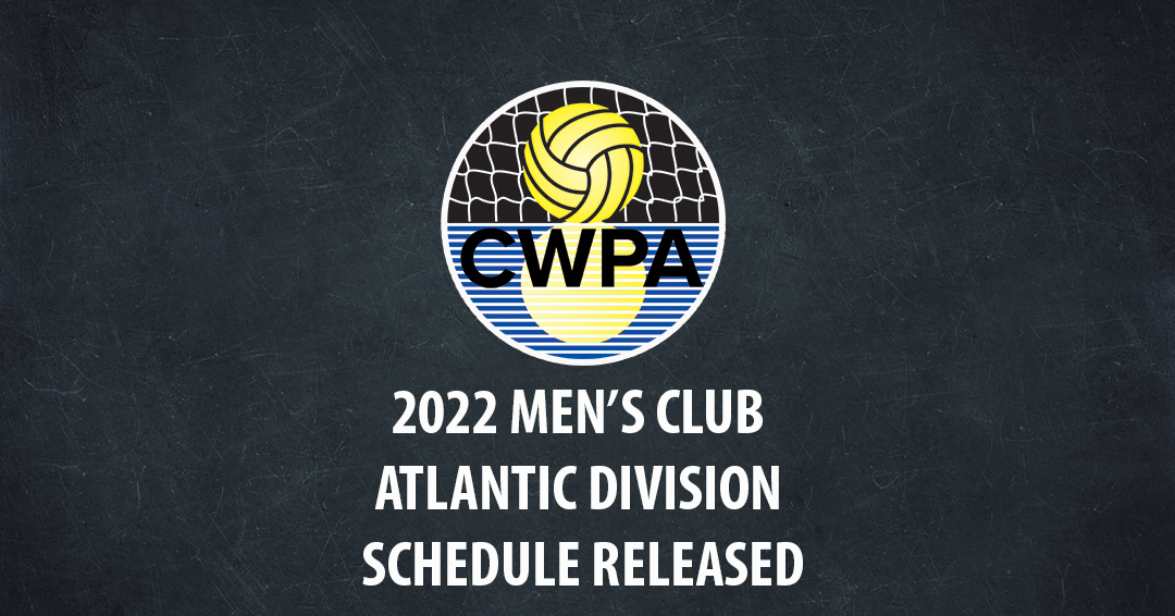 Collegiate Water Polo Association Releases 2022 Men’s Collegiate Club Atlantic Division Schedule