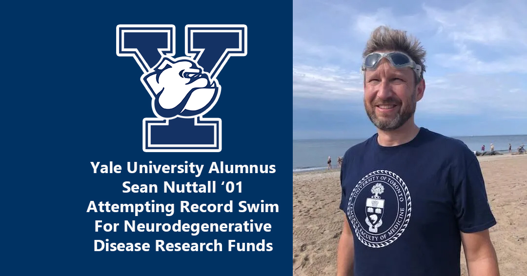 Former Yale University Athlete/Coach Sean Nuttall to Attempt Long-Distance Swim to Raise Funds for Neurodegenerative Disease Research