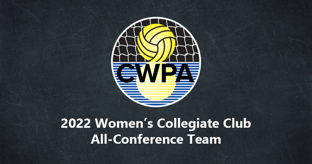 Collegiate Water Polo Association Releases 2022 Women’s Collegiate Club All-Conference Teams; 200 Athletes Honored for Performance