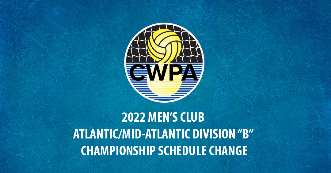 Collegiate Water Polo Association Releases Changed 2022 Men’s