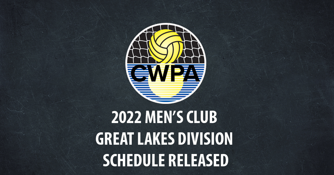 Collegiate Water Polo Association Releases 2022 Men’s Collegiate Club Great Lakes Division Schedule