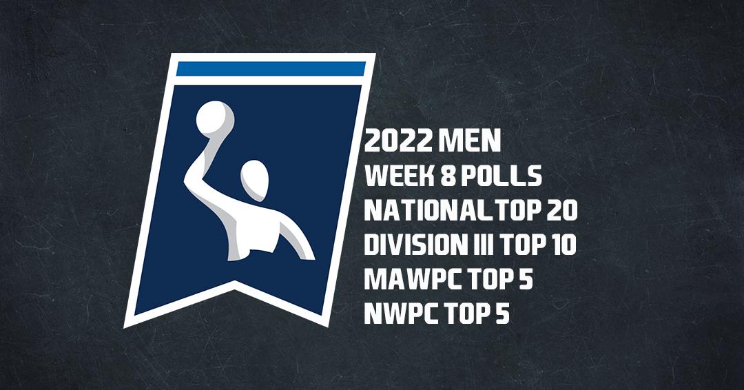 2022 Men’s Varsity Week 8/October 26 Polls Released; University of California-Los Angeles Holds Off Challenge for No. 1 Position