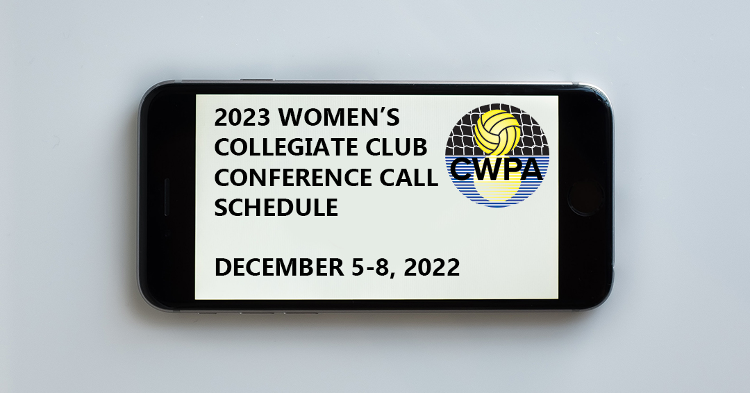 Collegiate Water Polo Association Releases 2023 Women’s Collegiate Club Conference Call Schedule