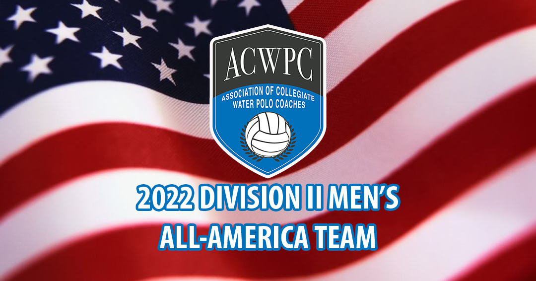 2022 Association of Collegiate Water Polo Coaches Men’s Division II All-America Team Released