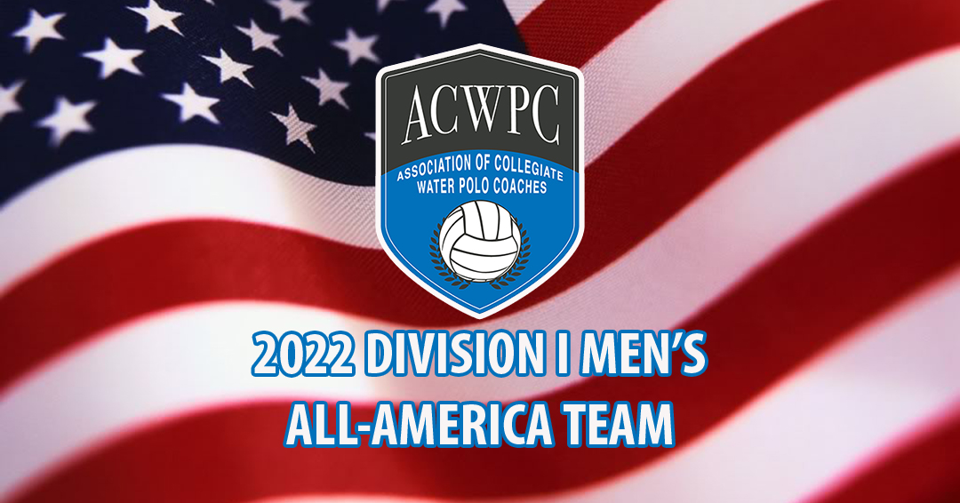 2022 Association of Collegiate Water Polo Coaches Men’s Division I All-America Team Released