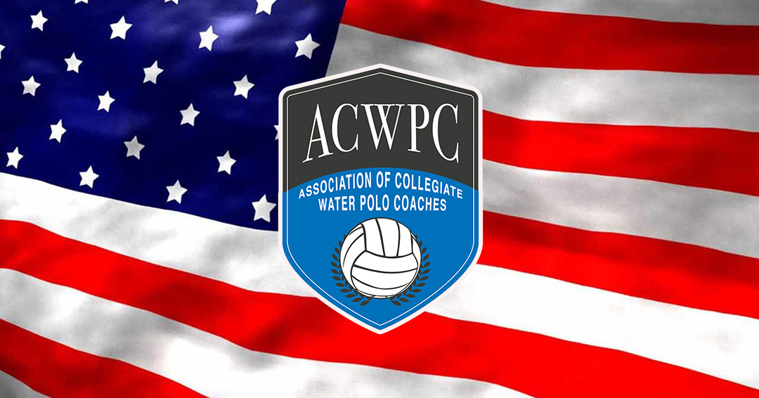 2023 Association of Collegiate Water Polo Coaches Division I, II & III Women’s All-America Teams Set for Release on June 1-2 & 5