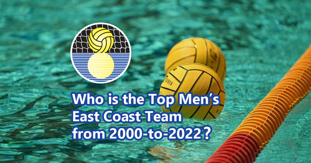 Which East Coast Team has Finished Highest in Men’s Water Polo in the Final Polls this Century?