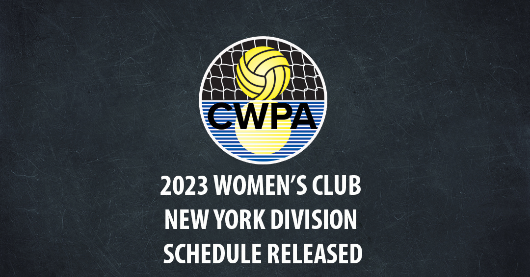 Collegiate Water Polo Association Releases 2023 Women’s Collegiate Club New York Division Schedule
