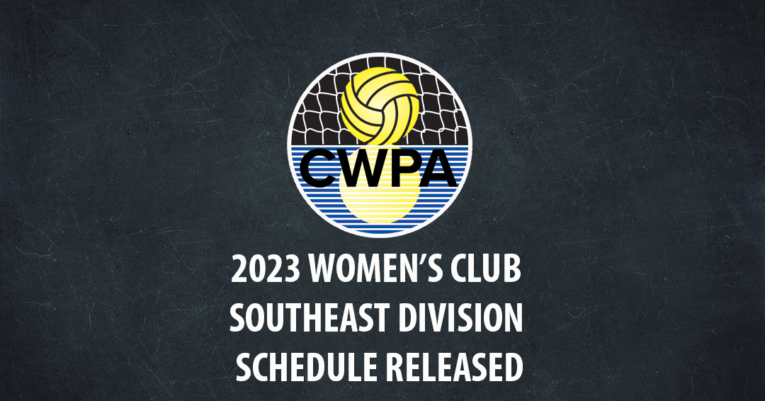 Collegiate Water Polo Association Releases 2023 Women’s Collegiate Club Southeast Division Schedule
