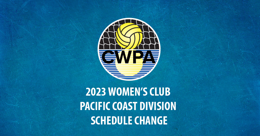 Collegiate Water Polo Association Releases Revised 2023 Women’s Collegiate Club Pacific Coast Division Schedule
