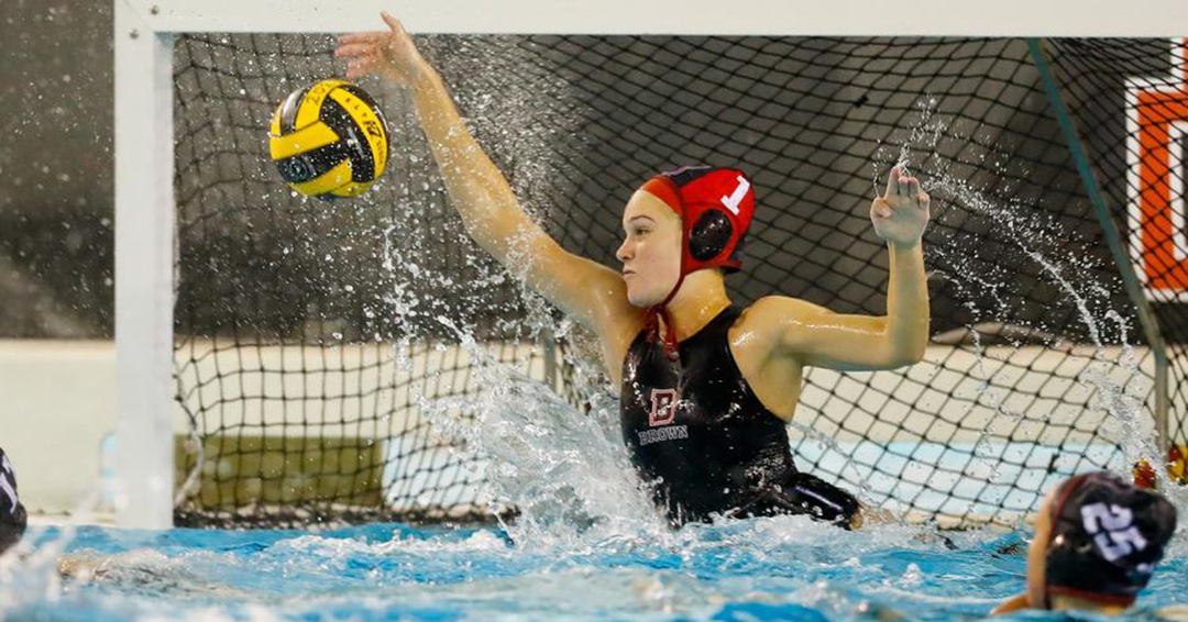 Brown University’s Shauna Franke Takes February 20 Collegiate Water Polo Association Division I Defensive Player of the Week Laurel