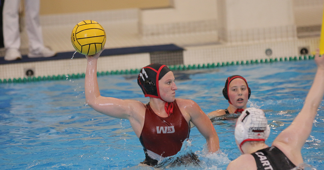 Washington & Jefferson College Riles Carthage College, 11-10, in Final Seconds to Notch Spot in 2023 Collegiate Water Polo Association Division III Championship Fifth Place Game