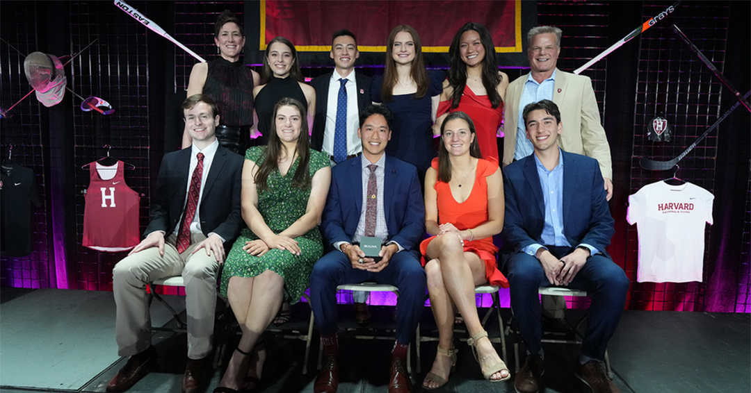 Nathan Wu & Noah Hodge Honored with Awards at 2023 Harvard University Senior Letterwinners’ Dinner