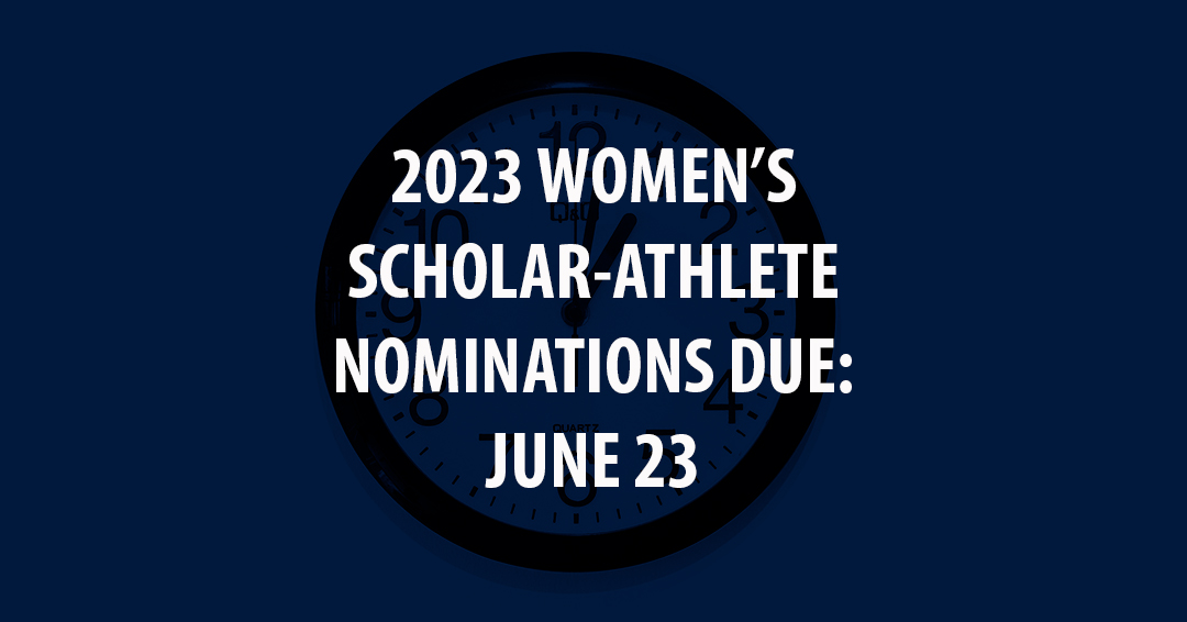 Clock is Ticking: 2022-23 Collegiate Water Polo Association Women’s Scholar-Athlete Team Nominations Due June 23