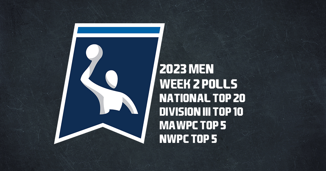 2023 Men’s Varsity Week 2/September 13 Polls Released; University of California & University of Redlands Remain at No. 1 in Division I & III Rankings