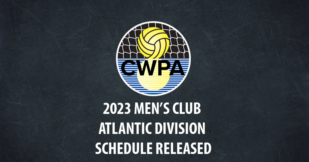 Collegiate Water Polo Association Releases 2023 Men’s Collegiate Club Atlantic Division Schedule