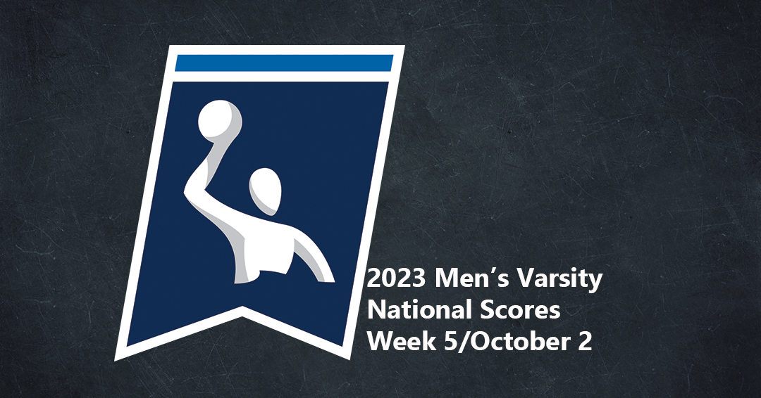 Collegiate Water Polo Association Releases Week 5/October 2 Men’s Varsity Scores