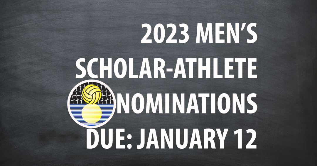 2023 Men’s Scholar-Athlete Team Nominations Due by January 12